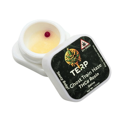 Terp Rosin THCA Concentrate | Ghost Train Haze (Sativa) | 1 gram - Headshop.com