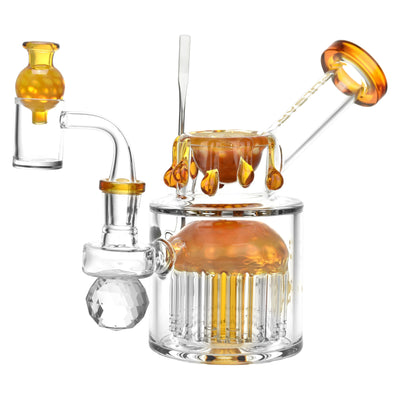 Pulsar Day Drippin' Glass Dab Rig Set | 6" | 14mm F - Headshop.com