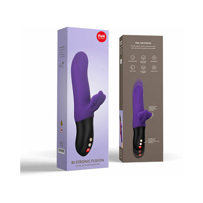 Fun Factory Bi Stronic Fusion Dual Action Pulsator Violet