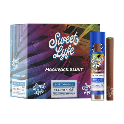 Sweet Lyfe Moonrock Blunt THCA+THCP - Blue Z OG - Indica - Headshop.com