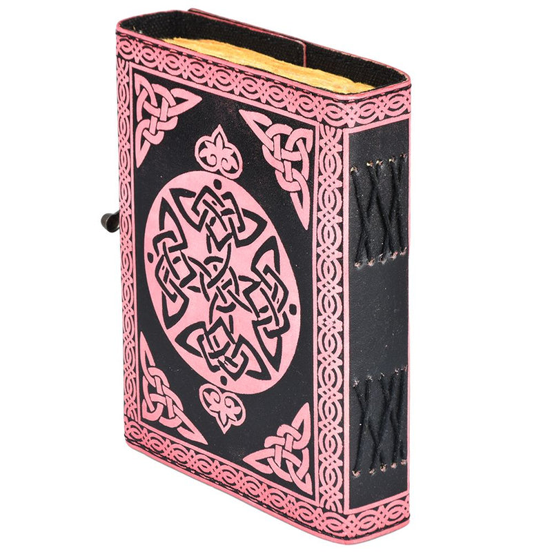 Pink Unicorn Embossed Leather Journal - 7" x 5" - Headshop.com