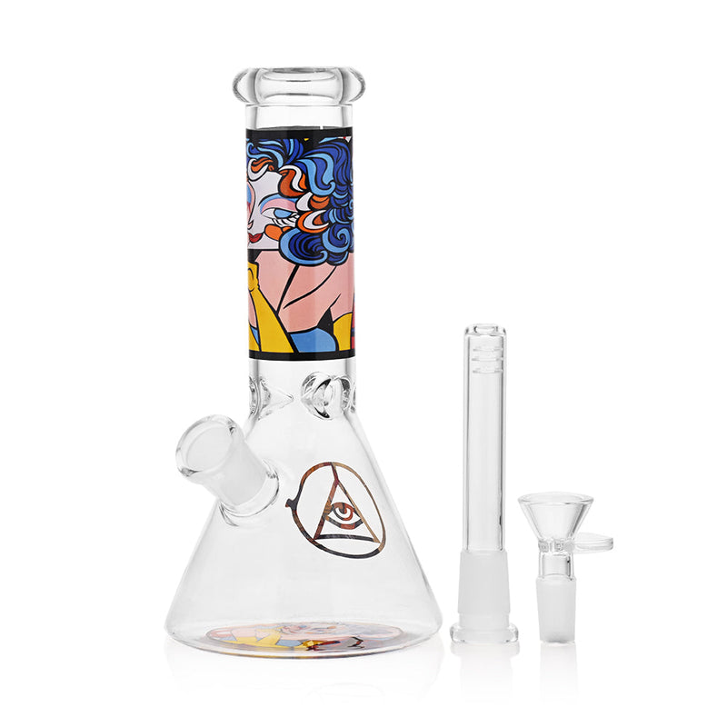 Ritual Smoke - Atomic Pop 8" Glass Beaker - Wink - Headshop.com