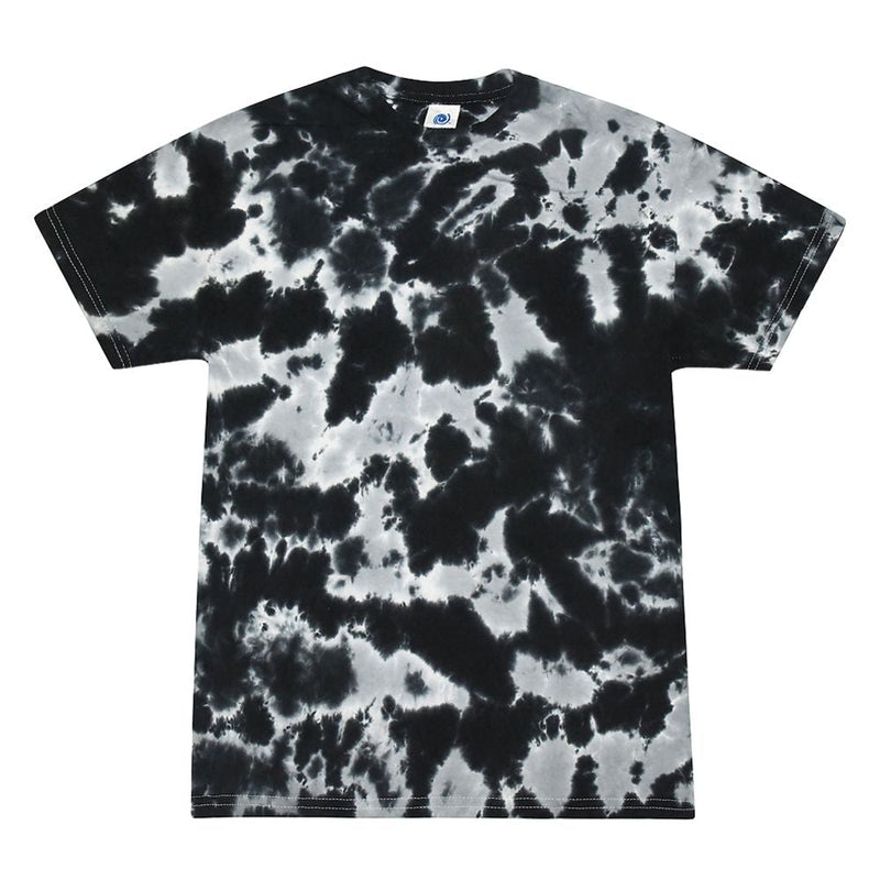 Short Sleeve Tie Dye T-Shirt | Multi Black