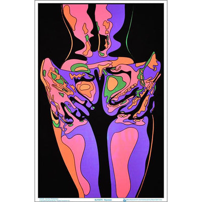 Squeeze Flocked Blacklight Poster - 23"x35"