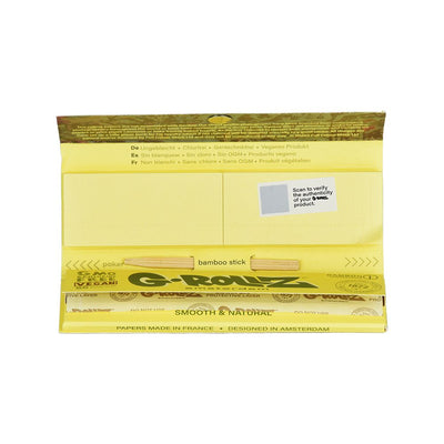 G-ROLLZ x Banksy's Graffiti Paper + Tips | 50pc | King Size | 24pk Display - Headshop.com