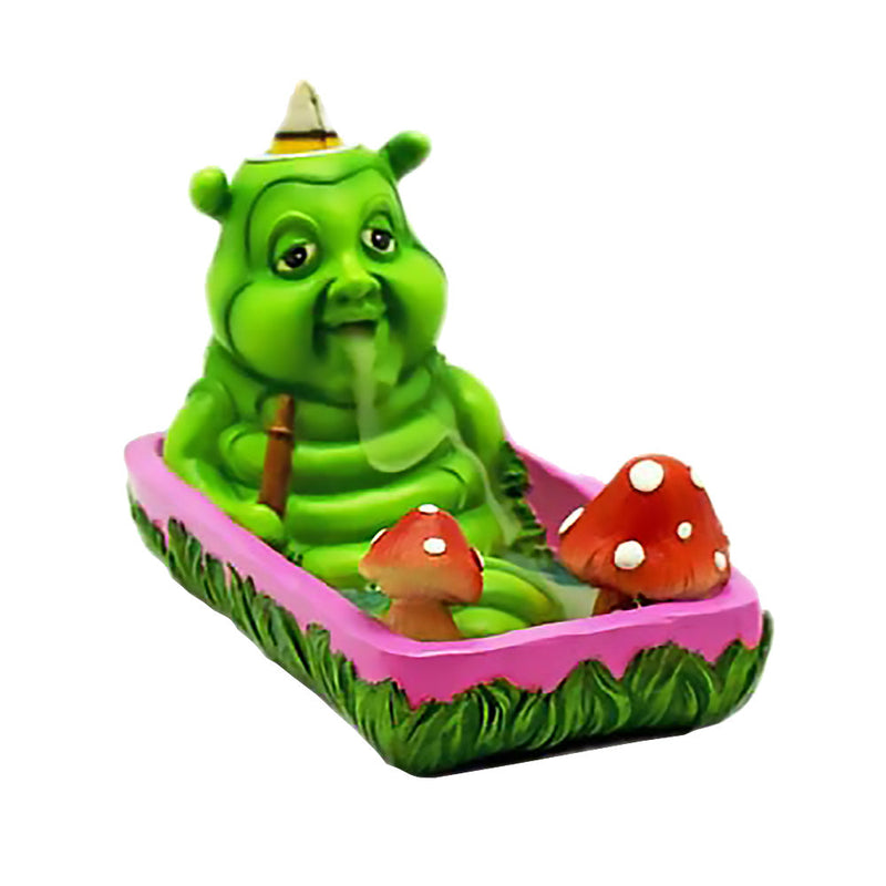 Smoking Caterpillar Backflow Incense Burner - 5.7" - Headshop.com