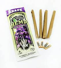 Orginal Blunt Wrap Hemp Wraps Grape-BOX/DISPLAY