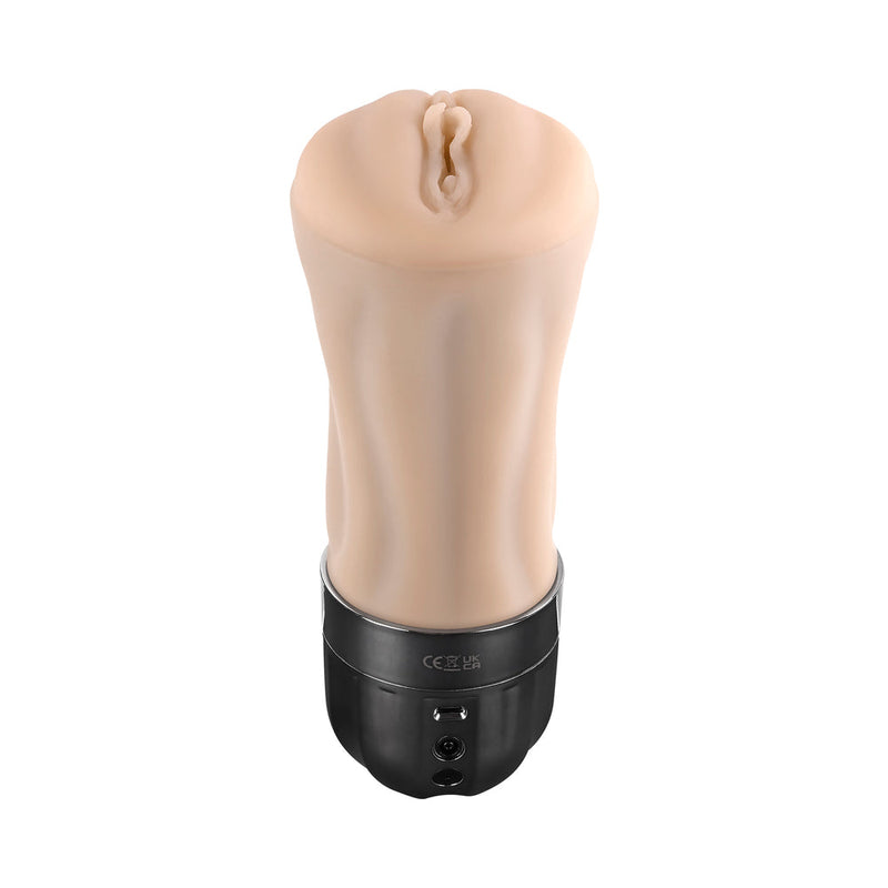 Zero Tolerance Tight Lipped Rechargeable Stroker with Suction Light