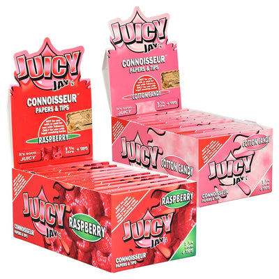 Juicy Jay's Connoisseur Papers + Tips | 1 1/4 | 32pc | 24pk - Headshop.com