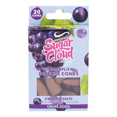 Sugar Cloud Sweet Scents Backflow Incense Cones