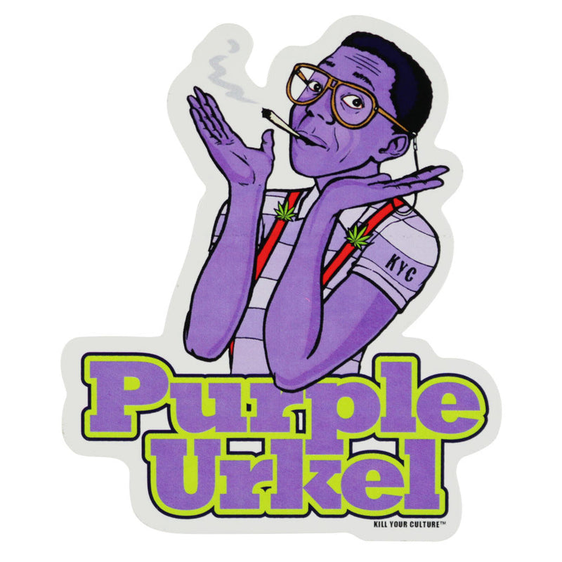 Purple Urkel Sticker - Headshop.com