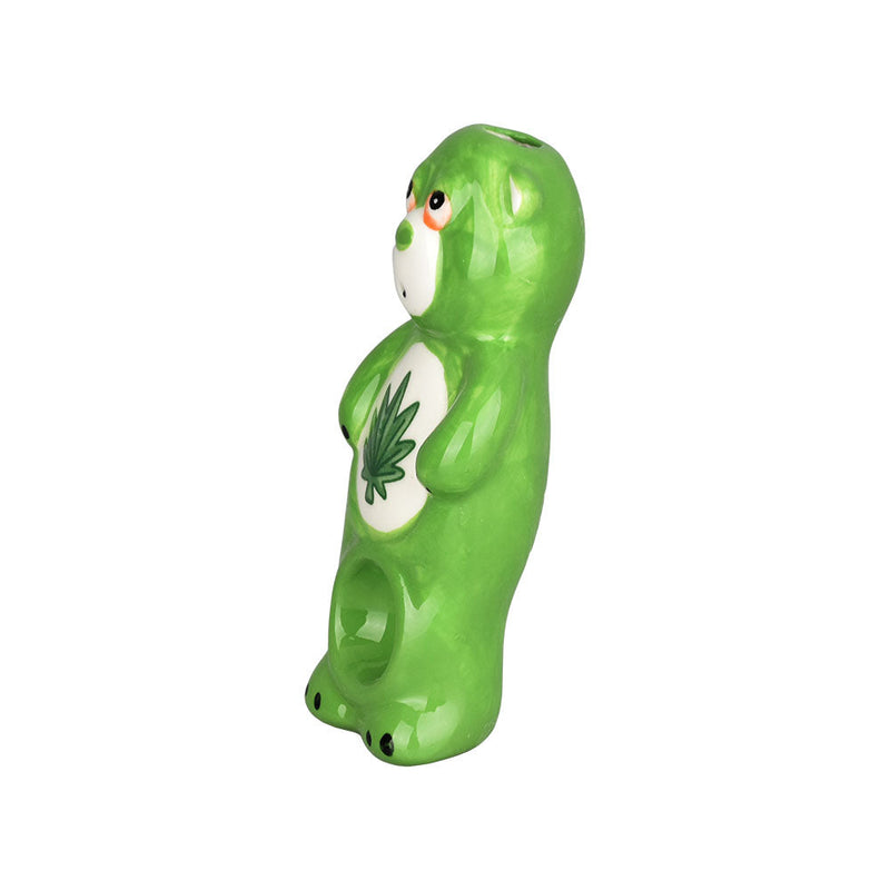 Wacky Bowlz Stoner Bear Ceramic Hand Pipe - 4" - Headshop.com