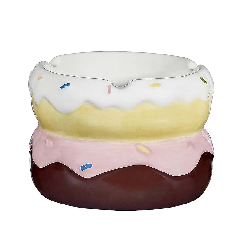 Donut Ceramic Ashtray - 2.75"x3.75" - Headshop.com