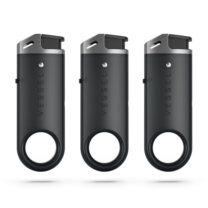 Vessel Carbon Lite Lighter [Gunmetal] - Headshop.com