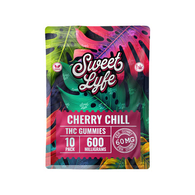 Vegan Gummies 600MG THC Blend - Cherry Chill - Headshop.com