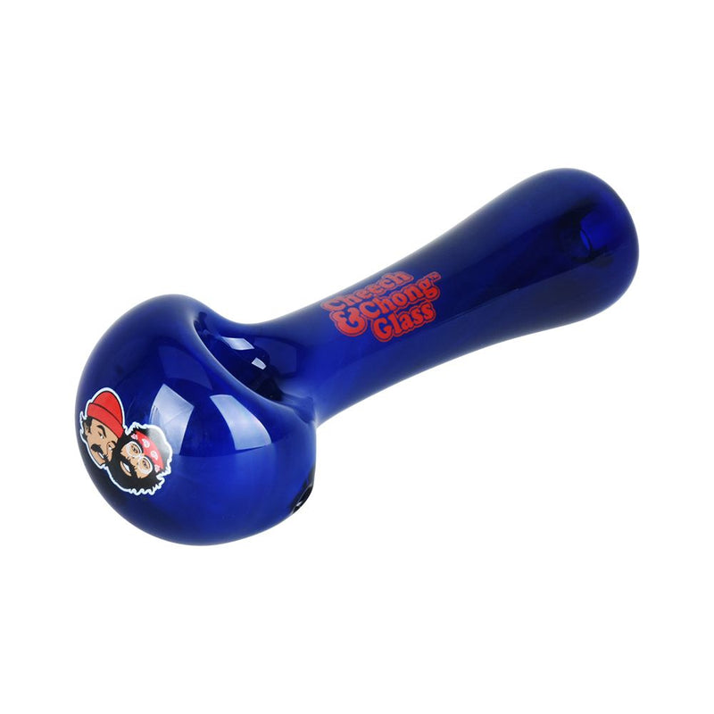 Cheech & Chong Glass Happy Herbs Spoon Pipe | 4.5" - Headshop.com