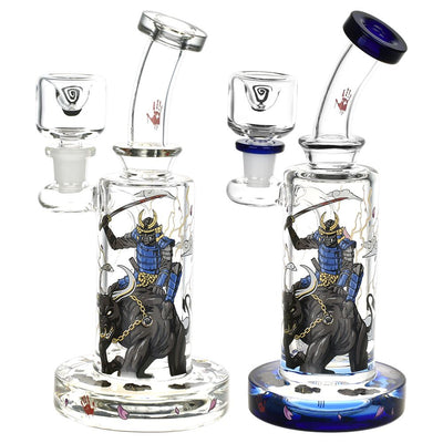 Wormhole Raging Ronin Water Pipe | 8" - Headshop.com