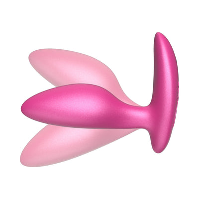 We-Vibe Ditto+ Rechargeable Remote-Controlled Silicone Vibrating Anal Plug Cosmic Pink