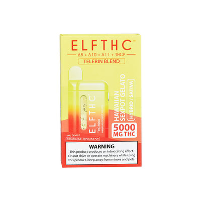 ELFTHC Telerin Blend D8 + D10 + D11 + THCP Disposable | 5mL | 5pc Display - Headshop.com