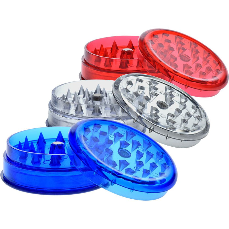 Grind-and-Store Acrylic Grinder | 3pc | 2.2"