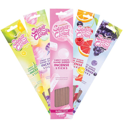 Sugar Cloud Sweet Scents Hand-Dipped Incense Sticks - Headshop.com