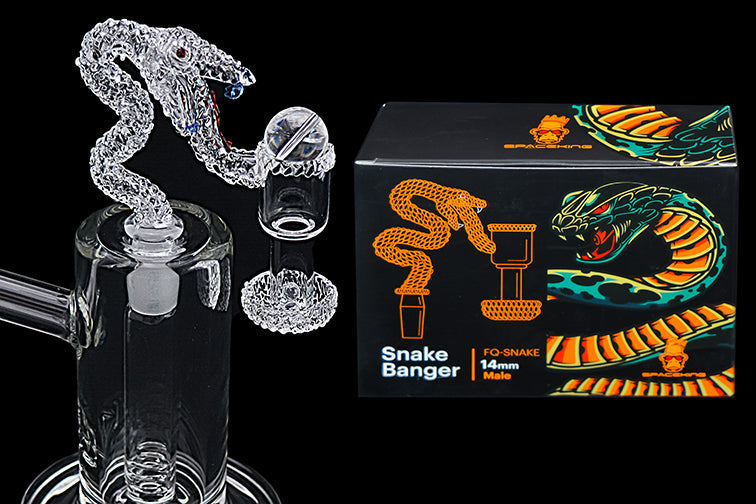 Space King Snake Banger - Handmade - Headshop.com