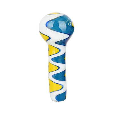 Astral Splash Glass Spoon Pipe - 4" / Colors Vary - Headshop.com