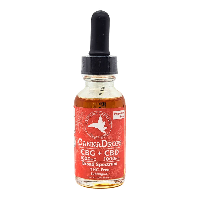 CBD+CBG Oil | 1:1 Formula | Carolina Cannabis Creations - Headshop.com