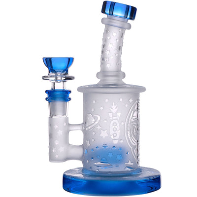 Calibear Sandblasted Flower Of Life Mini Can Bong - Headshop.com