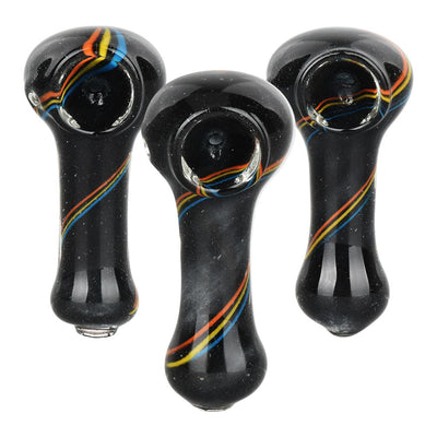 Dark Side Of The Glass Spoon Pipe - 3" - Headshop.com