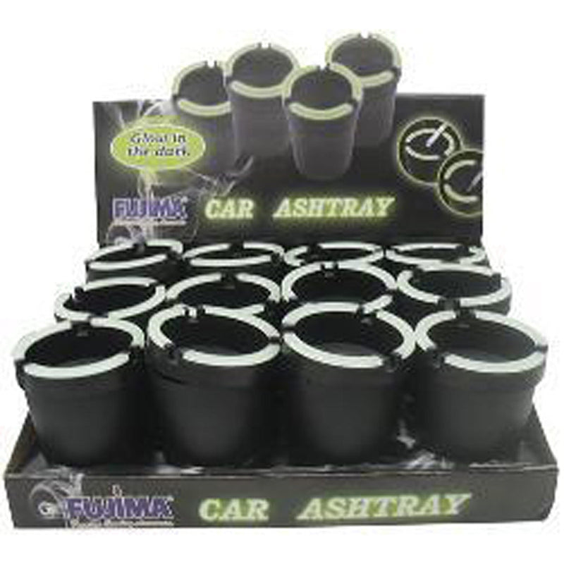 12PC DISPLAY - Fujima Self-Extinguishing Glow Ashtray - Headshop.com