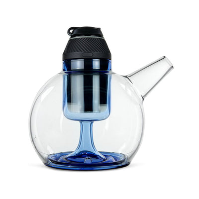 Puffco Proxy Ripple Glass Bubbler Attachment - 3.5" / Sea - Headshop.com