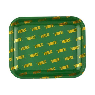 VIBES Signature Metal Rolling Tray - Headshop.com