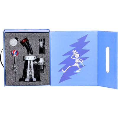 Grateful Dead x Pulsar Lightning Bell Dab Rig Set - 7.5" / 14mm F