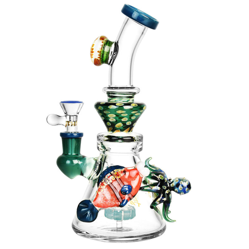 Tataoo Glass Ocean Life Bong - Headshop.com