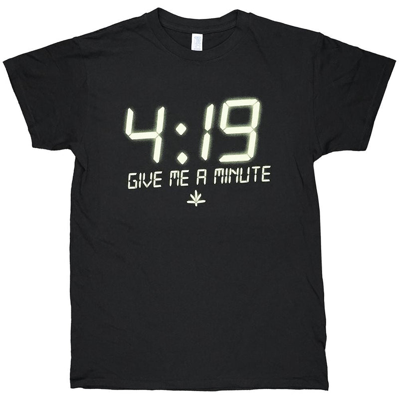 Brisco Brands 4:19 Give Me a Minute T-Shirt - Large - Headshop.com