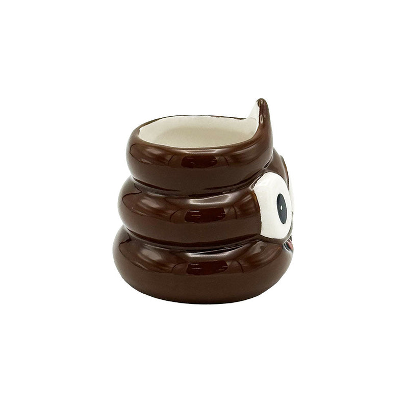 Happy Poop Ceramic Shot Glass - 4oz - Headshop.com