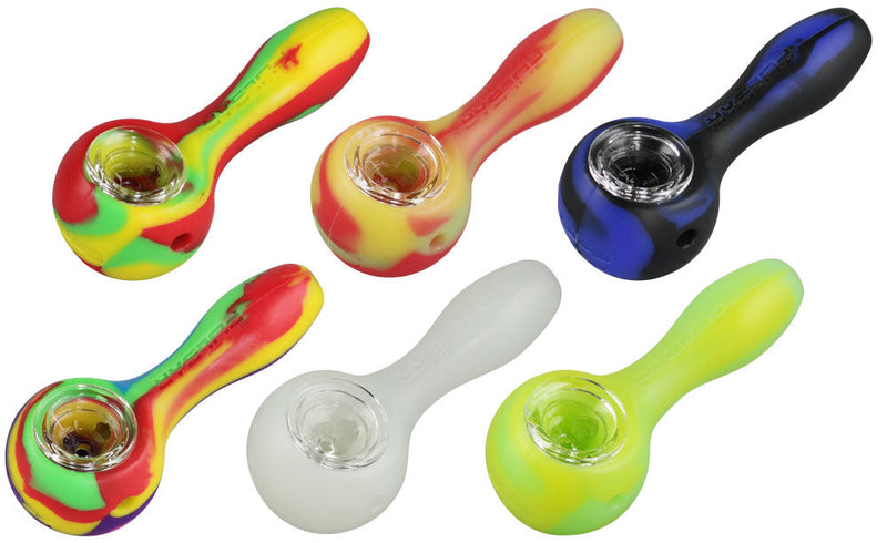 Pulsar RIP Silicone Spoon Pipe - 3.85" / Assorted Colors - Headshop.com