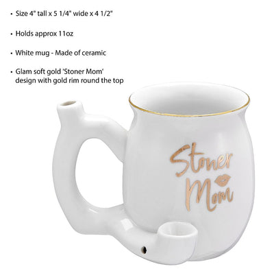 stoner mom & stoner dad mug - Headshop.com