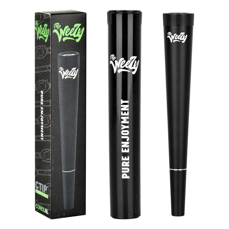 The Weezy Lightweight Aluminum Pipe | 4" | 12pc Display - Headshop.com