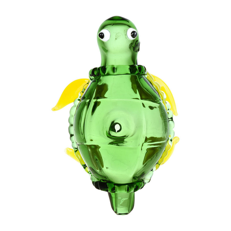 Lounging Loggerhead Glass Hand Pipe - 4" - Headshop.com