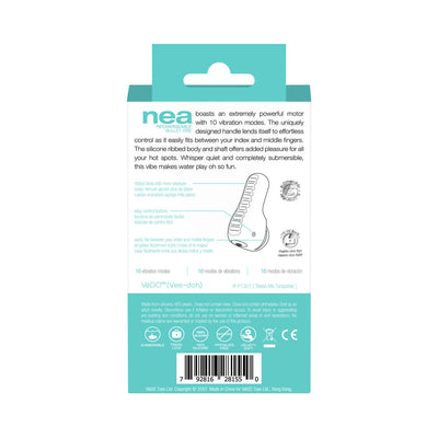 VeDO Nea Rechargeable Finger Vibe Tease Me Turquoise