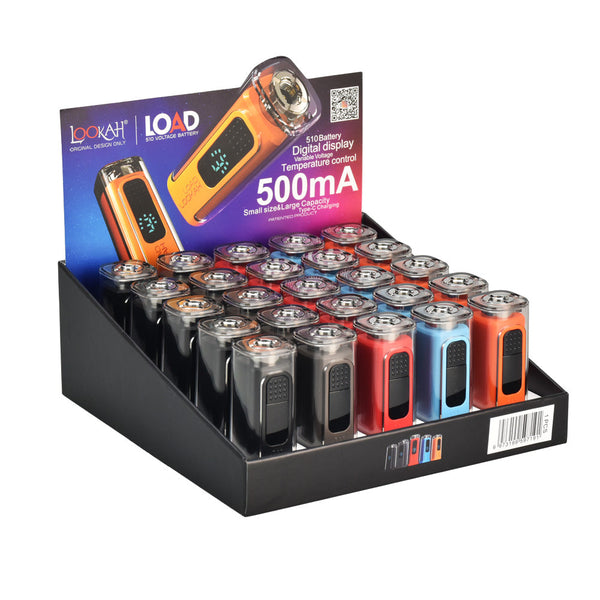 Lookah Load 510 VV Battery - 500mah / Asst Colors