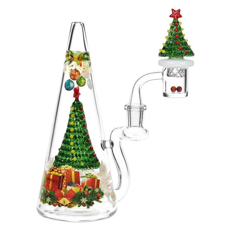 Presents Under The Tree Glass Dab Rig Set - 8" / 14mm F