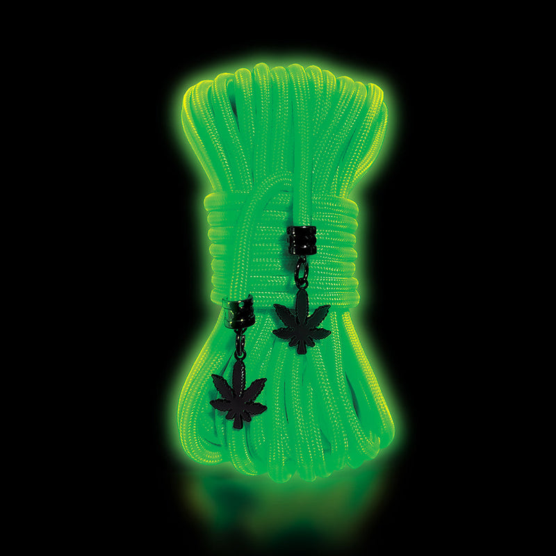 Stoner Vibes Chronic Collection Glow in the Dark Rope 32 ft. - Headshop.com