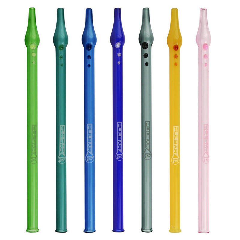 Pulsar Glass Vapor Straw | 10" | 7pc - Headshop.com