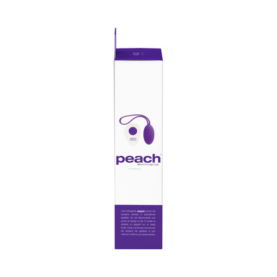 VeDO Peach Rechargeable Egg Vibe - Into You Indigo