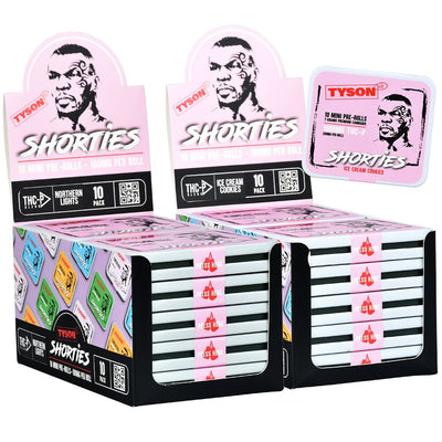 TYSON 2.0 THCP Blend Pre-Roll Shorties | 10pc | 1000mg | 10pk Display - Headshop.com