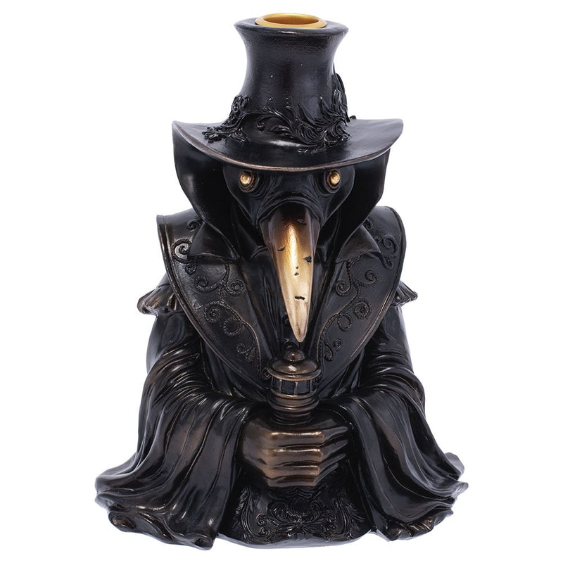 Plague Doctor Backflow Incense Burner - 7" - Headshop.com