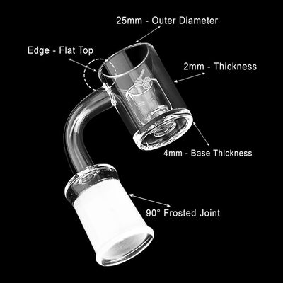 NECTAR CUP QUARTZ BANGER - 90° DEGREE | YL - Headshop.com